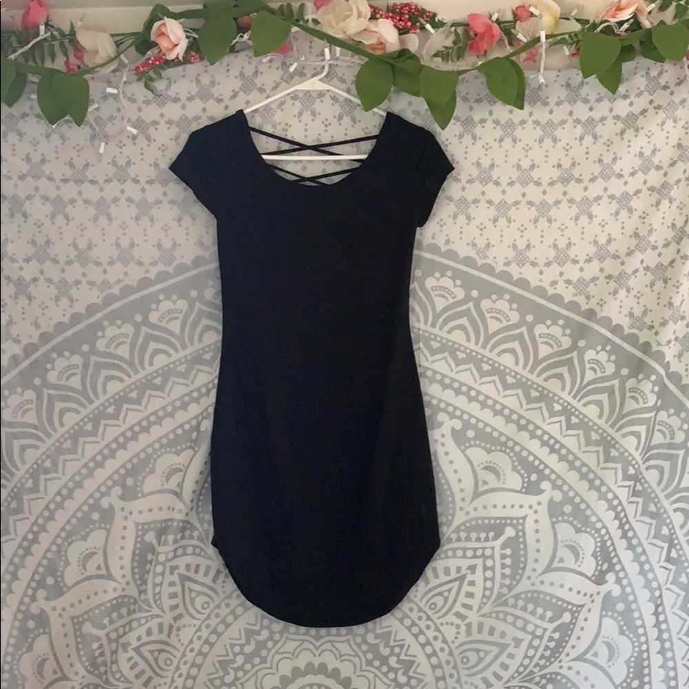 black dress